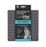 LickiMat® Tuff™ Playdate™ lízacia podložka 20 x 20 cm červená