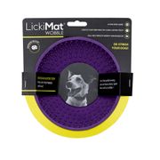 LickiMat® Wobble™ lízacia podložka 8 x 16,5 cm fialová