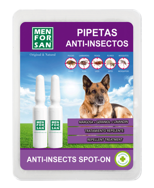 Menforsan Prírodný antiparazitný spot-on pre psa 2 x 1,5 ml