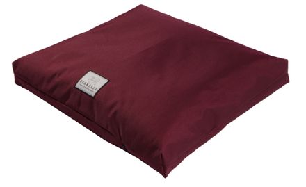 Nepremokavý ortopedický matrac pre psov S/M 80 x 70 cm burgundy