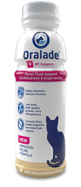 Oralade RFI rehydratačný roztok pre mačky 330 ml 