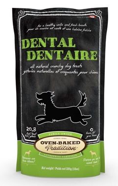 Oven-Baked Tradition All Natural crunchy dog treats DENTAL 284 g