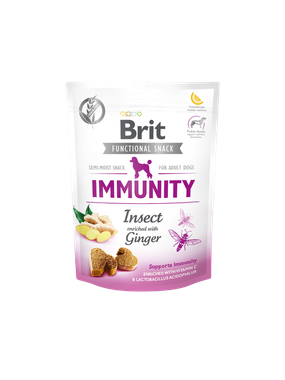 Pamlsky Brit Care Dog Functional Snack Immunity hmyz 150 g 