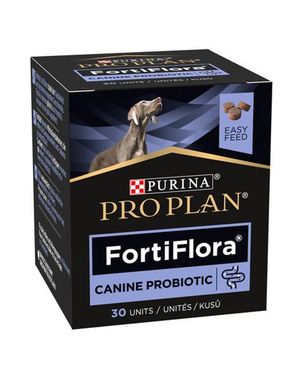 Purina VD Canine FortiFlora probiotiká - žuvacie tablety 30 tbl.