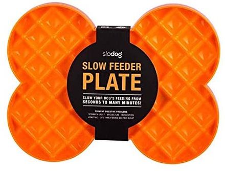 SloDog® protihltacia miska pre psa 35 x 26 cm oranžová