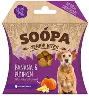 SOOPA Senior Bites banán, tekvica & ľanové semienko 50 g