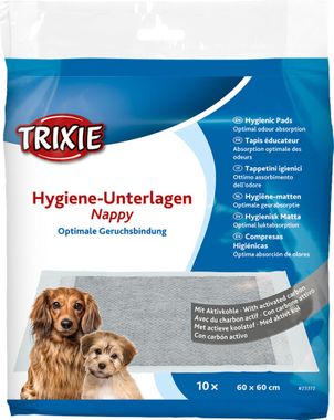 Trixie Hygienické podložky s aktívnym uhlím 60 x 60 cm 10 ks

