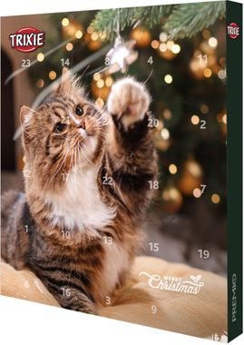 Trixie PREMIO adventný kalendár pre mačky  30 × 34 × 3,5 cm