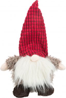 Trixie Vianočný škriatok plyšový so šuštiacou fóliou  33 cm 
