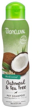 Tropiclean Shampoo Oatmeal - ukľudňujúci šamón pre citlivú pokožku - 355 ml