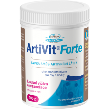 Vitar Veterinae ArtiVit Forte prášok 400 g